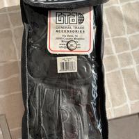 Guanti in pelle da motociclista nuovi XL
