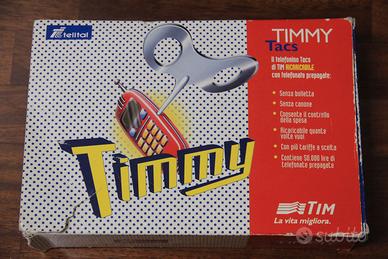 Telefono Timmy Tacs Giotto anni 90 vintage in box