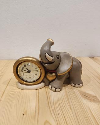 Thun Elefante con orologio da tavolo