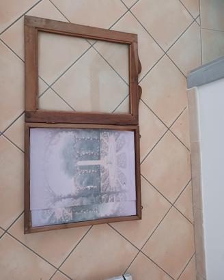 QUADRETTO VINTAGE LEGNO MASSELLO 60 PER 50
