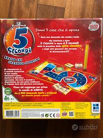 GIOCO IN SCATOLA 5 SECONDI - Collezionismo In vendita a Milano