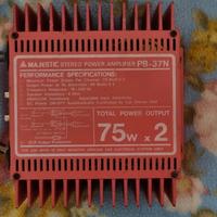 AMPLIFICATORE Auto MAJESTIC Vintage PB-37N