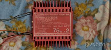 AMPLIFICATORE Auto MAJESTIC Vintage PB-37N