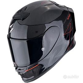 CASCO INTEGRALE SCORPION EXO R1 EVO CARBON CYNERGY