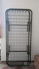 2 reti letto singolo misura standard. Verde 