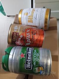 140 LATTINE VUOTE DI BIRRA (anche 5 lt)