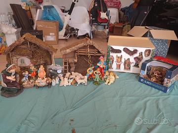Oggetti per presepi vintage vari