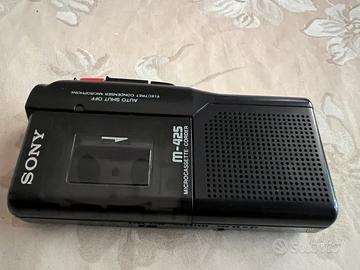 Sony m-425 micro cassette registratore
