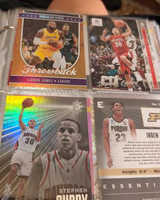 Lotto carte sportive nba