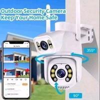 TELECAMERA DOPPIO OBBIETTIVO IP CAM PTZ WIFI CAMER