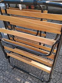 lettini pieghevoli più materassi 