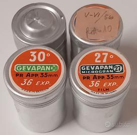 VECCHI PORTA RULLINI AGFA GEVAERT VINTAGE ANNI 50