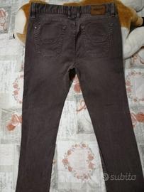 PANTALONI MARRONI SLIM FIT UOMO