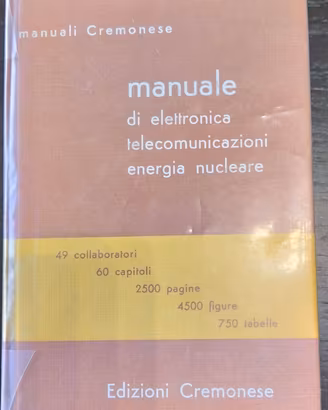 Manuale elettronica telecom nucleare e altri libri