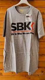 Maglia SBK originale taglia XXL grigia