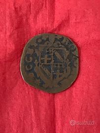 Moneta storica mezzo bolognino 1669