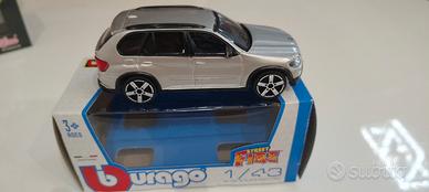 modellino BMW X5 Burago 1:43 street fire