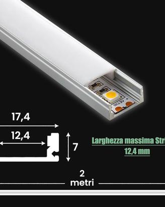 PROFILI PER STRISCE LED
