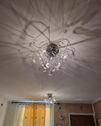 Lampadario swarosky