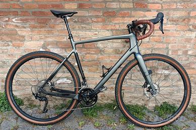 Gravel MEGAMO WEST carb. XL + ruote DAMIL