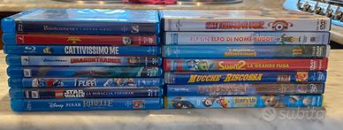 Set  15 film di animazione   DVD  e BLUE RAY