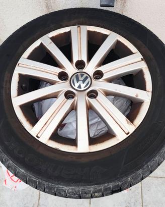 4 Cerchi in lega originali WV Golf R15