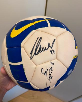 Pallone aurografato Napoli