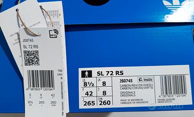 Scarpe Uomo Adidas SL 72  n.42