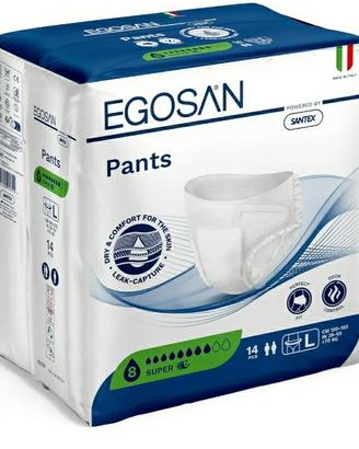 Egosan Pants Pannolone Mutandina Super Taglia L
