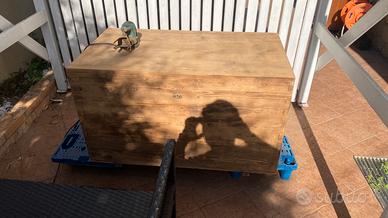 Baule Antico in legno massello!!