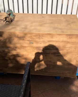 Baule Antico in legno massello!!