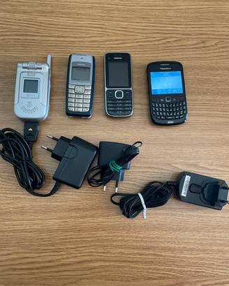 BlackBerry,nokia e vari
