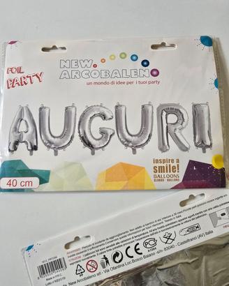 kit palloncini AUGURI