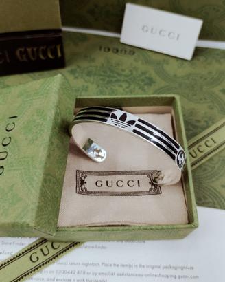 Bracciale in argento GUCCI x Adidas [Collaborazion