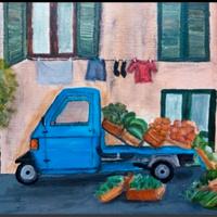 dipinto (venditore ambulante)