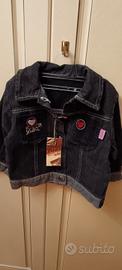 giubbotto jeans bimba