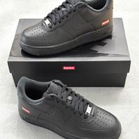 Supreme x Nike Air Force 1box logo 40.5