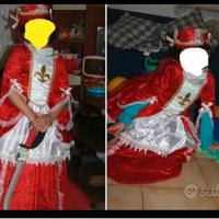 Vestito Carnevale bambina 9/10 anni