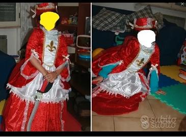 Vestito Carnevale bambina 9/10 anni