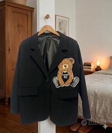 cardigan donna con orsetto veste da 40 a 44