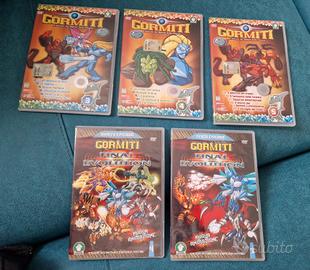 I Gormiti 5 DVD degli episodi 