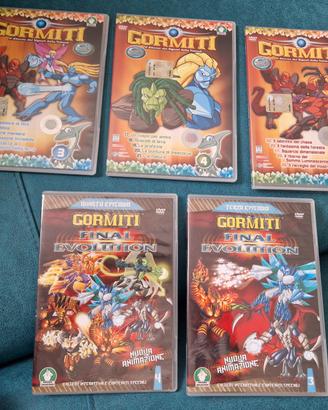 I Gormiti 5 DVD degli episodi 