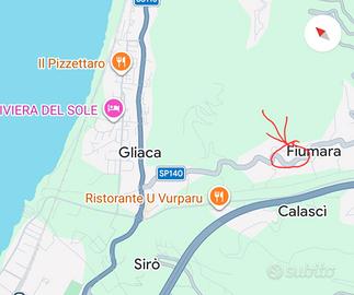 terreno edificabile con grande casolare  in pietra
