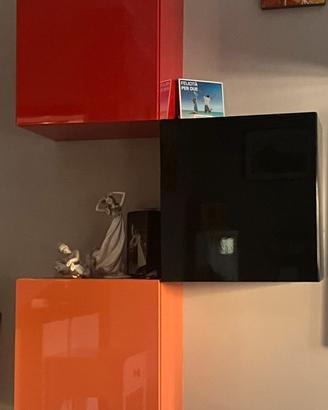 Parete attrezzara per sala