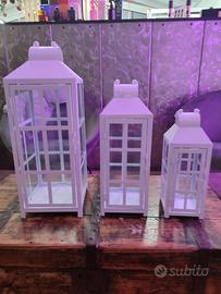 Tris Lanterne da arredo