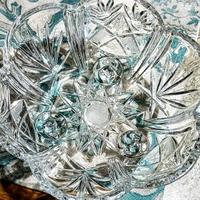 CENTROTAVOLA IN CRISTALLO 