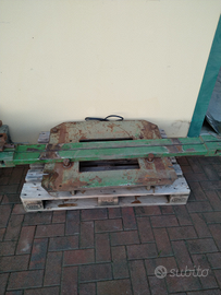 Attacco lama per neve per jonn deere 6520