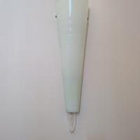 4 Applique lampada da parete vetro Murano