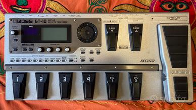 Pedaliera multi effetto BOSS GT10