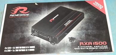 amplificatore e condensatore auto - LEGGERE
